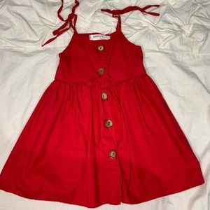 2t red dress